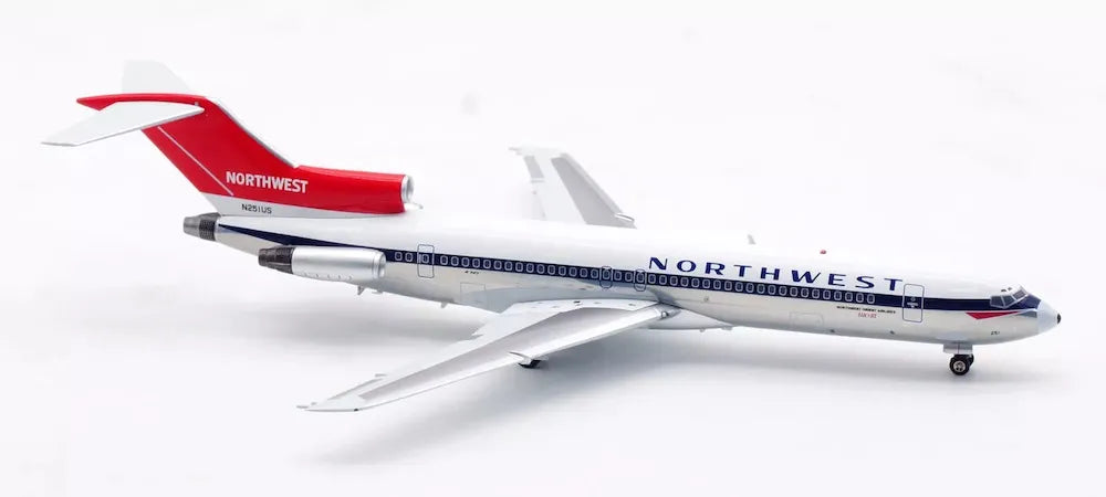 WB MODELS B727-251 NORTHWEST ORIENT AIRLINES (POLISHED) REG: N251US