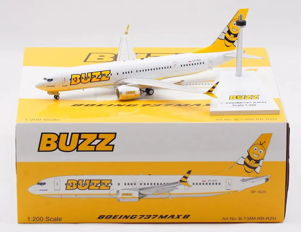 WB MODELS B737-8 MAX 200 BUZZ REG: SP-RZH