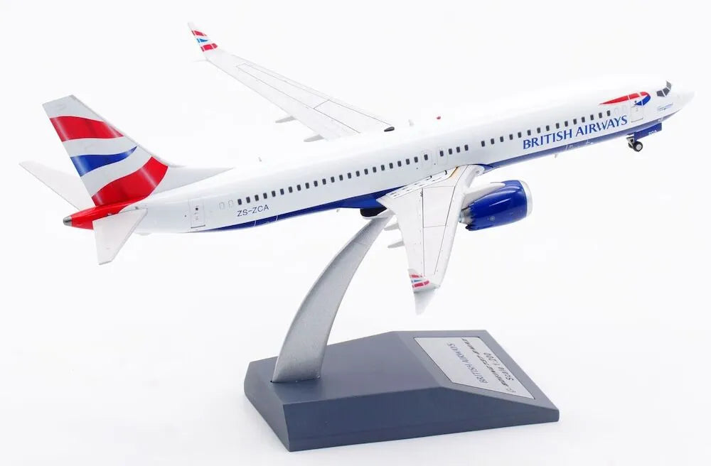 WB MODELS B737-8MAX BRITISH AIRWAYS REG: ZS-ZCA LIMITED EDITION 73PCS