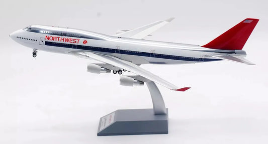 WB MODELS B747-451 NORTHWEST AIRLINES (POLISHED) REG: N665US