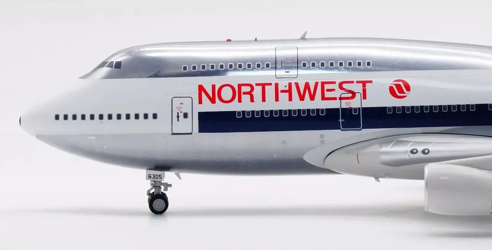 WB MODELS B747-451 NORTHWEST AIRLINES (POLISHED) REG: N665US