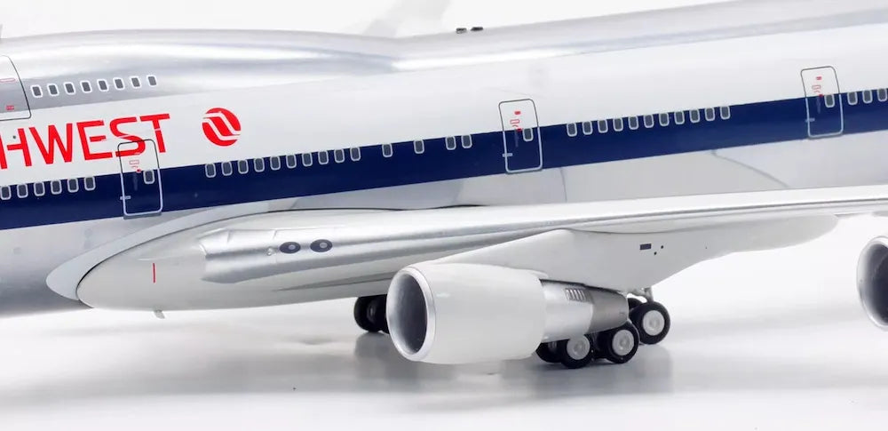 WB MODELS B747-451 NORTHWEST AIRLINES (POLISHED) REG: N665US