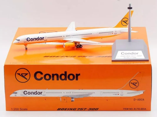 WB MODELS B757-330 CONDOR REG: D-ABOA