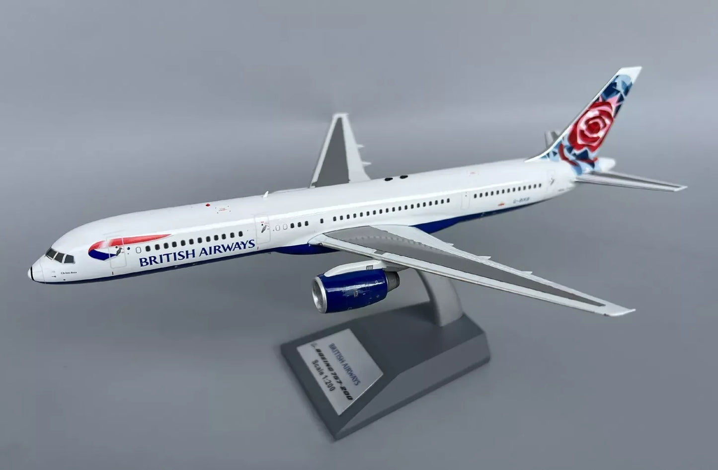 WB MODELS B757-236 BRITISH AIRWAYS REG: G-BIKB