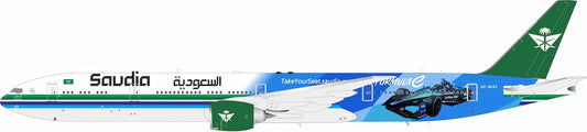 WB MODELS B777-368/ER SAUDI ARABIAN AIRLINES "FORMULA E 2024" REG: HZ-AK43