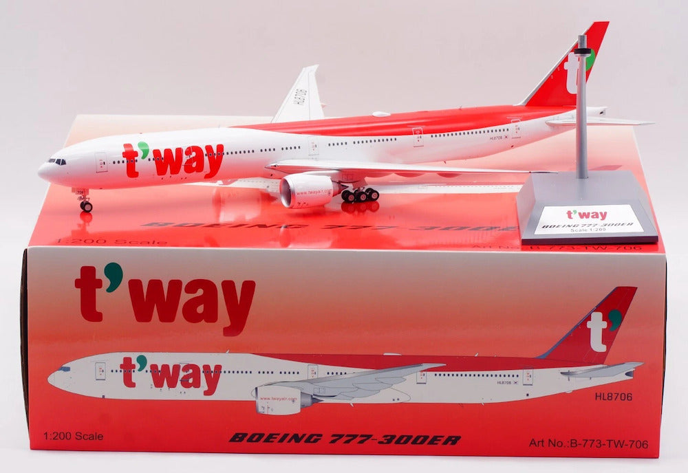 WB MODELS B777-367/ER T'WAY AIR REG: HL8706