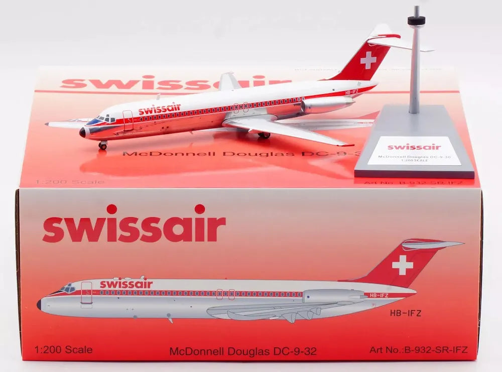 WB MODELS DC-9-32 SWISSAIR REG: HB-IFZ
