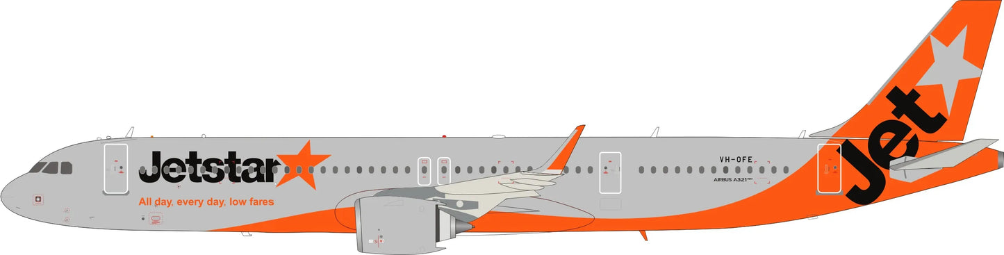 WB MODELS A321-251NX JETSTAR AIRWAYS REG: VH-OFE