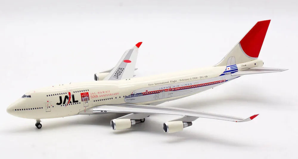 WB MODELS B747-400 JAPAN AIRLINES JAL REG: JA8906