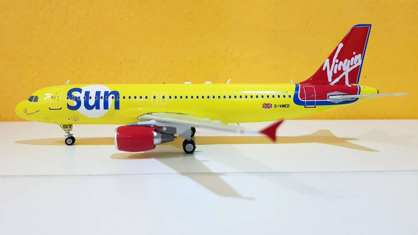 WB MODELS A320-200 VIRGIN SUN REG: G-VMED