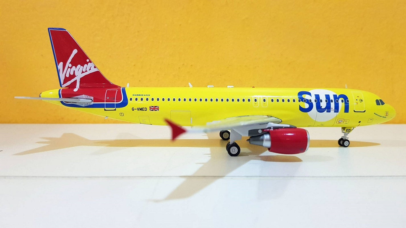 WB MODELS A320-200 VIRGIN SUN REG: G-VMED