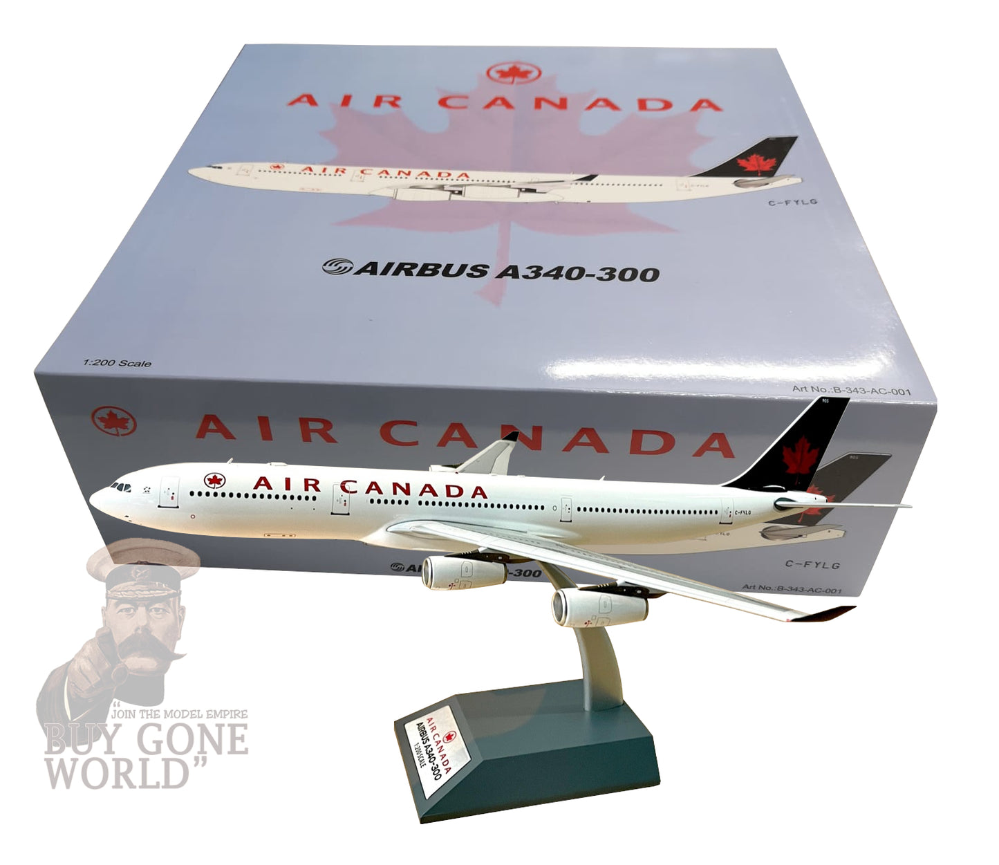 WB MODELS A340-300 AIR CANADA REG: C-FYLG