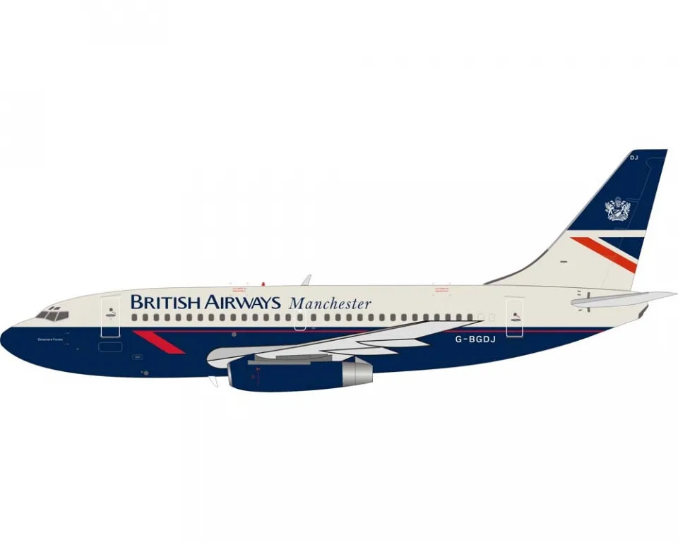 WB MODELS B737-200 BRITISH AIRWAYS MANCHESTER REG: G-BGDJ