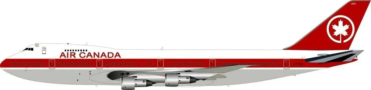 WB MODELS B747-100 AIR CANADA REG: C-FTOE