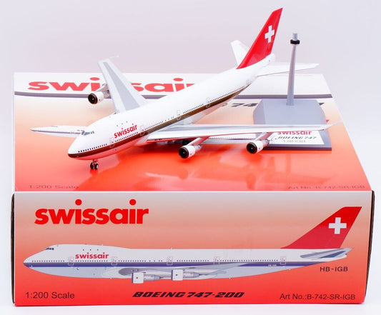 WB MODELS B747-257B SWISSAIR REG: HB-IGB
