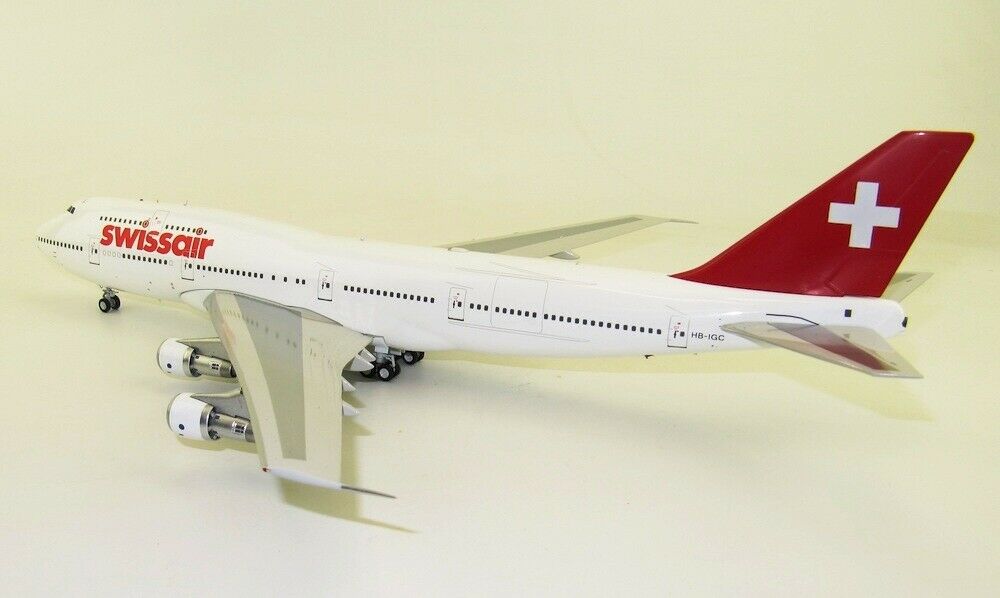 WB MODELS B747-300 SWISSAIR REG: HB-IGC