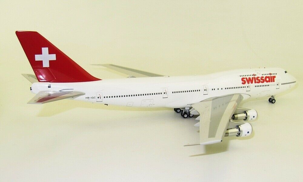 WB MODELS B747-300 SWISSAIR REG: HB-IGC