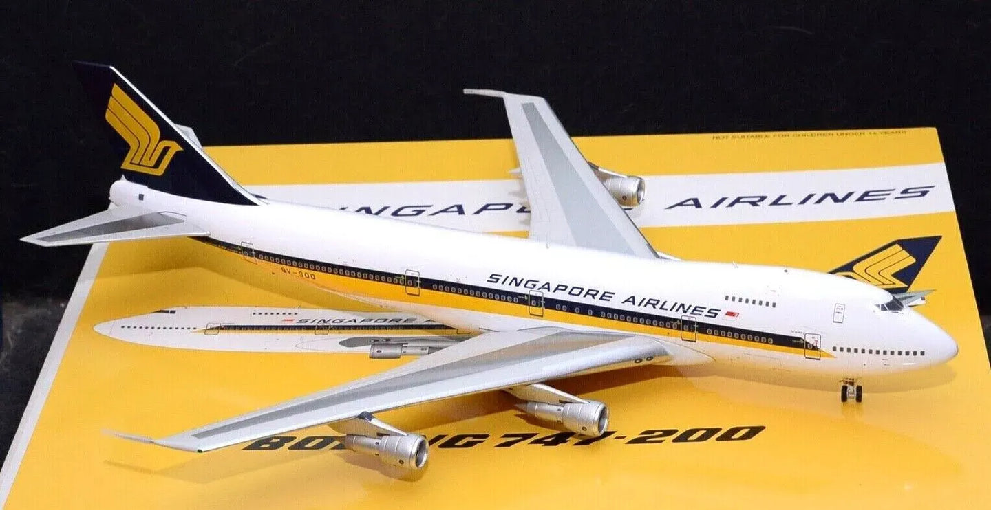 WB MODELS B747-212B SINGAPORE AIRLINES REG: 9V-SQQ