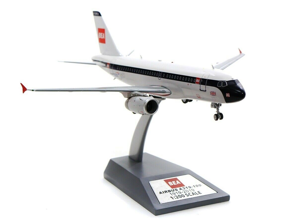 INFLIGHT 200 A319 BA/BEA "CELEBRATING 100 YEARS OF BRITISH AIRWAYS" REG: G-EUPJ (LUPA MODELS)
