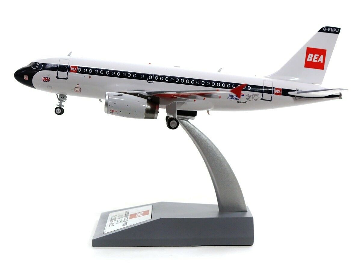 INFLIGHT 200 A319 BA/BEA "CELEBRATING 100 YEARS OF BRITISH AIRWAYS" REG: G-EUPJ (LUPA MODELS)