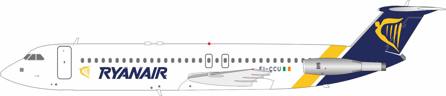 WB MODELS BAC 111-531FS ONE-ELEVEN RYANAIR REG: EI-CCU