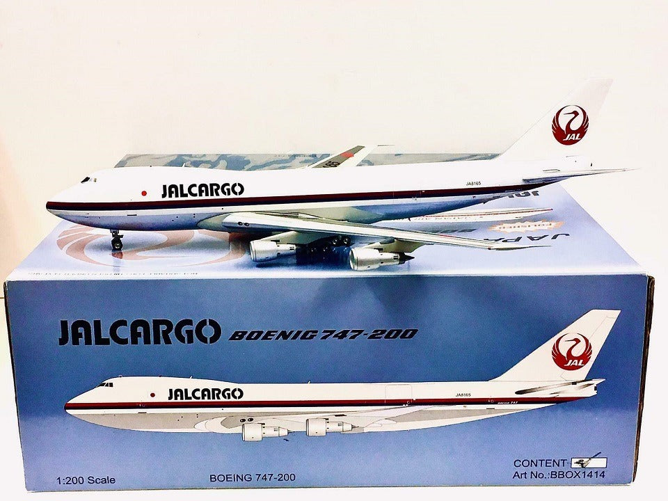 BBOX BOEING 747-200 JAL CARGO REG: JA8165