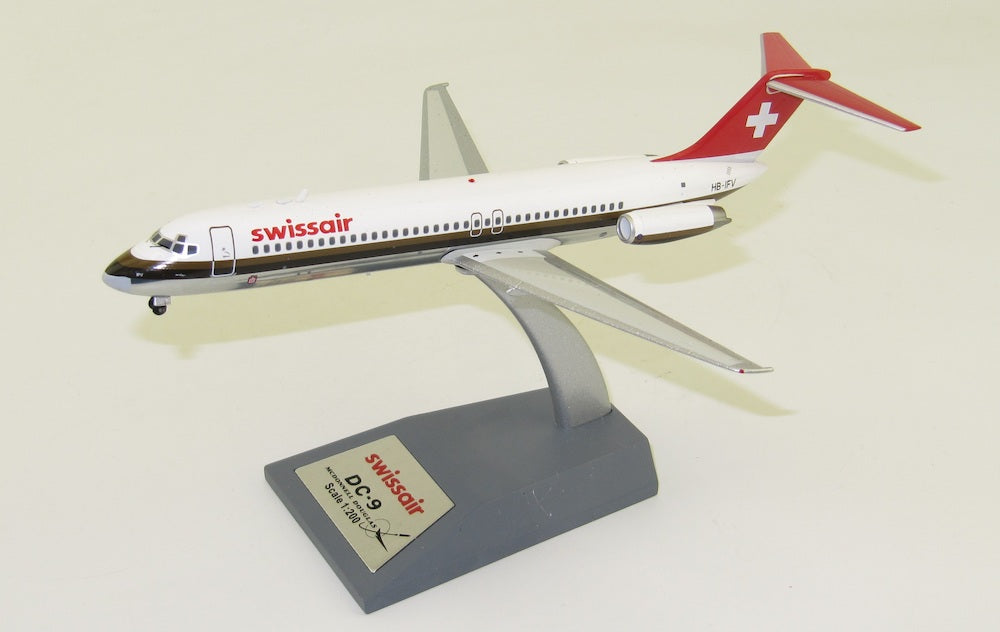 WB MODELS DC-9 SWISSAIR REG: HB-IFV