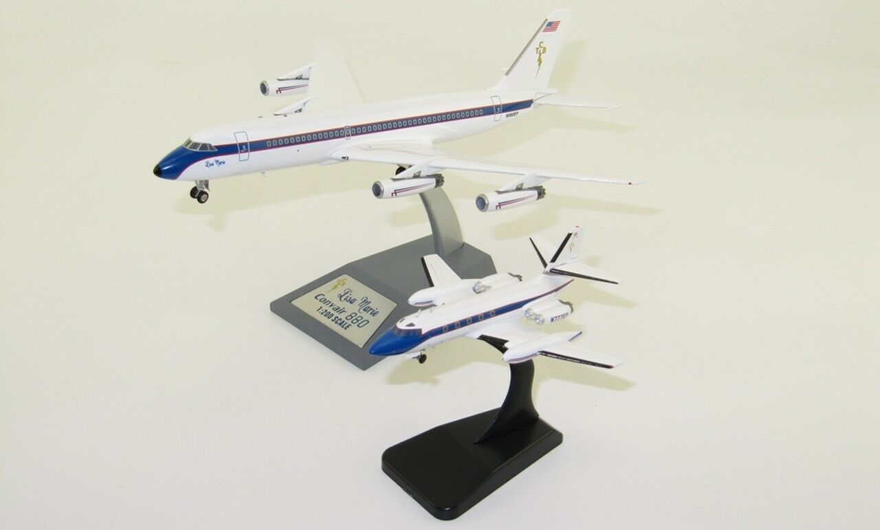 WB MODELS 200 CONVAIR 880 (22-2) N880EP & LOCKHEED L-1329 JETSTAR