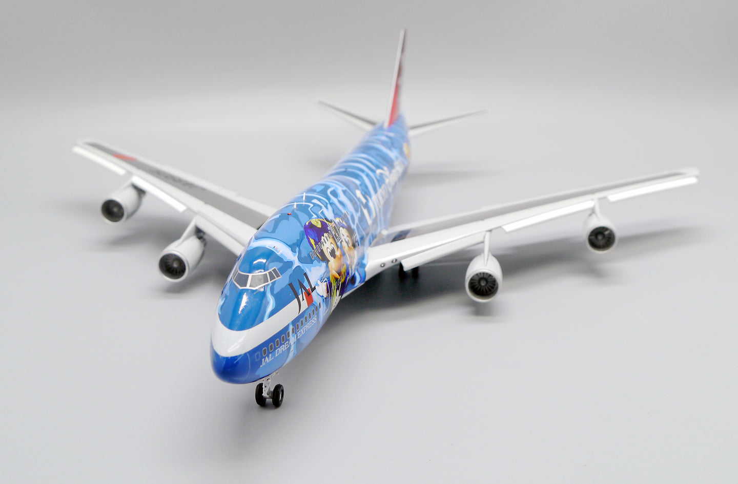 JC WINGS B747-400D JAPAN AIRLINES "TOKYO DISNEY SEA" (FLAPS DOWN) REG: JA8905