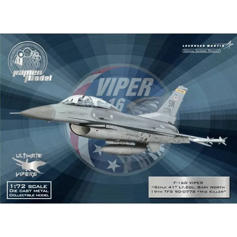 CALIBRE WINGS F-16 USAF 19 FS MIG KILLER