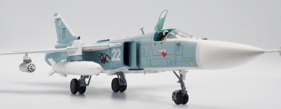 CALIBRE WINGS SU-24M FENCER UKRAINE WHITE 22