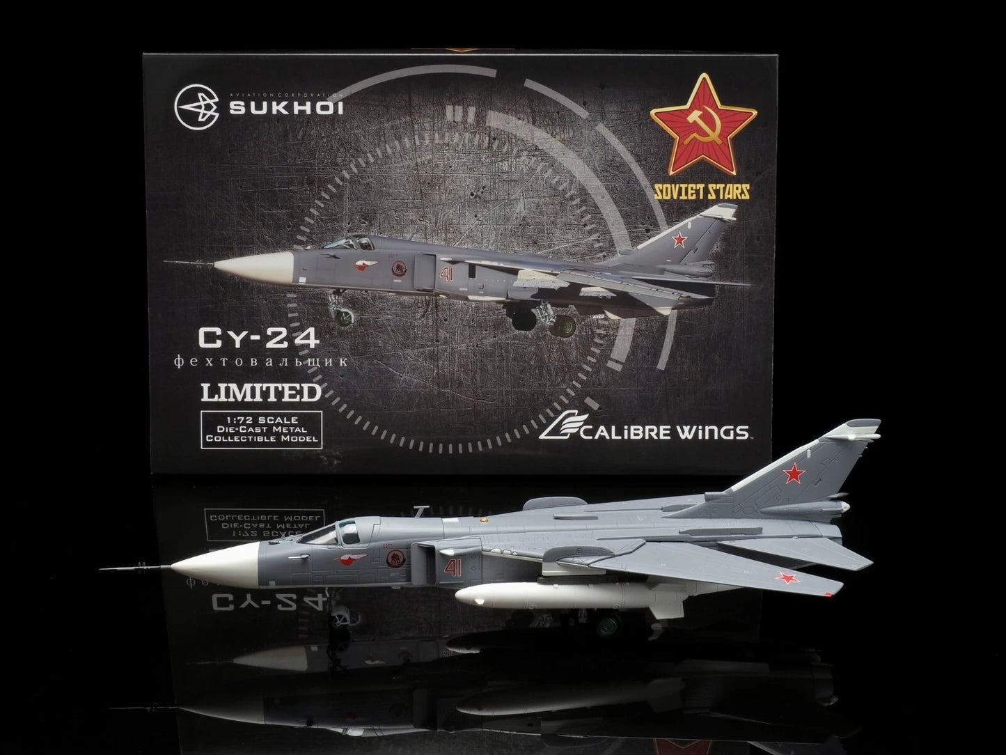 CALIBRE WINGS SU-24MR RUSSIAN AIRFORCE 41 RED
