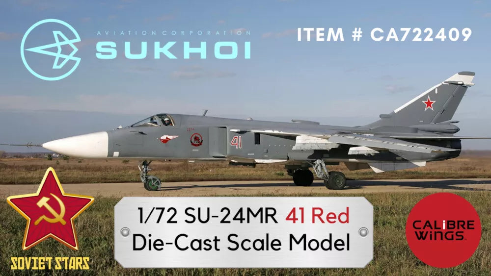 CALIBRE WINGS SU-24MR RUSSIAN AIRFORCE 41 RED