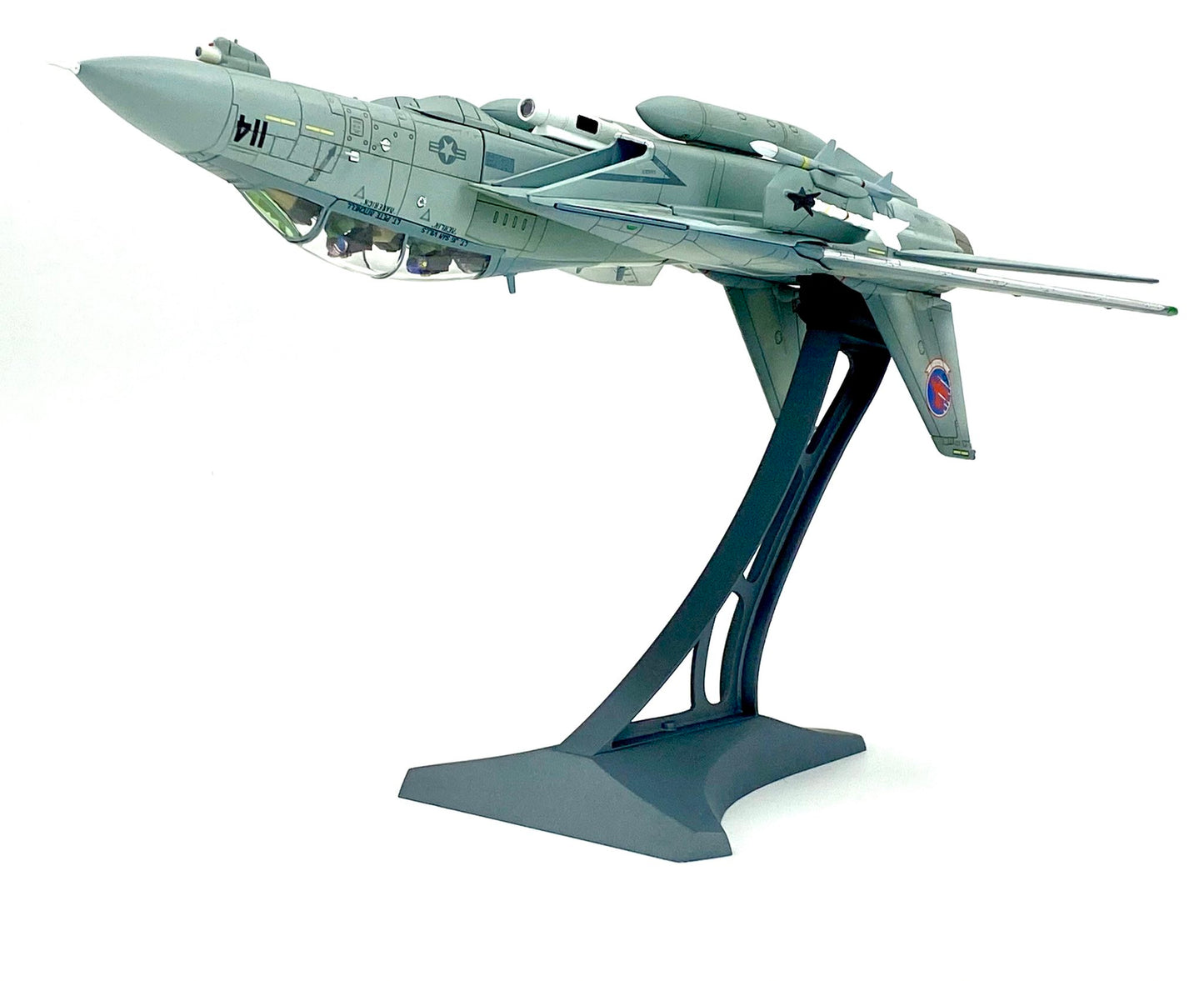 CALIBRE WINGS TOP GUN METAL DISPLAY STAND FOR GRUMMAN F-14 TOMCAT