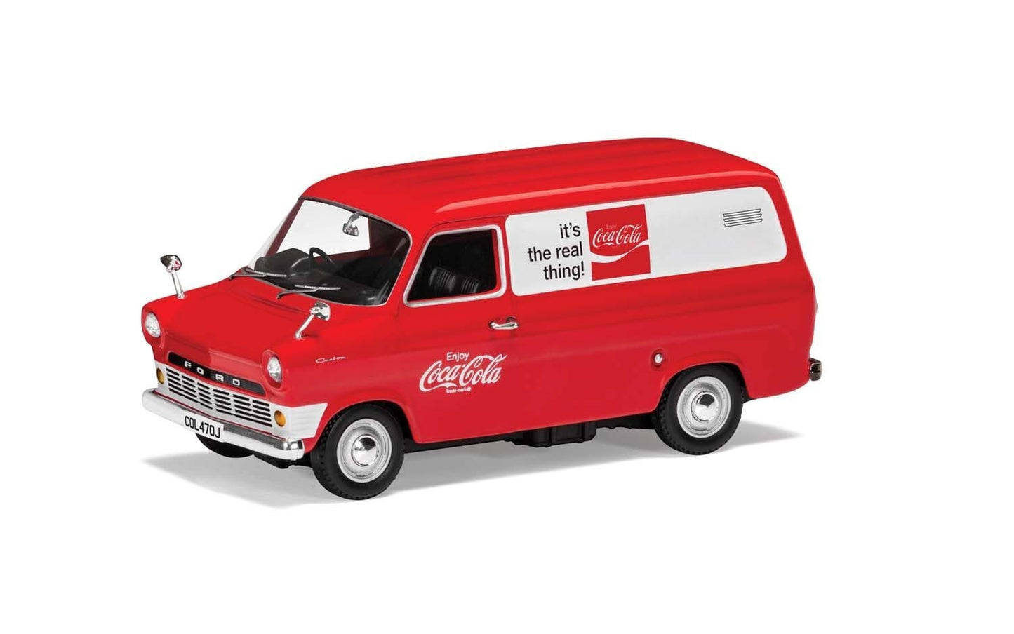 CORGI 1970'S FORD TRANSIT MK1, COCA-COLA