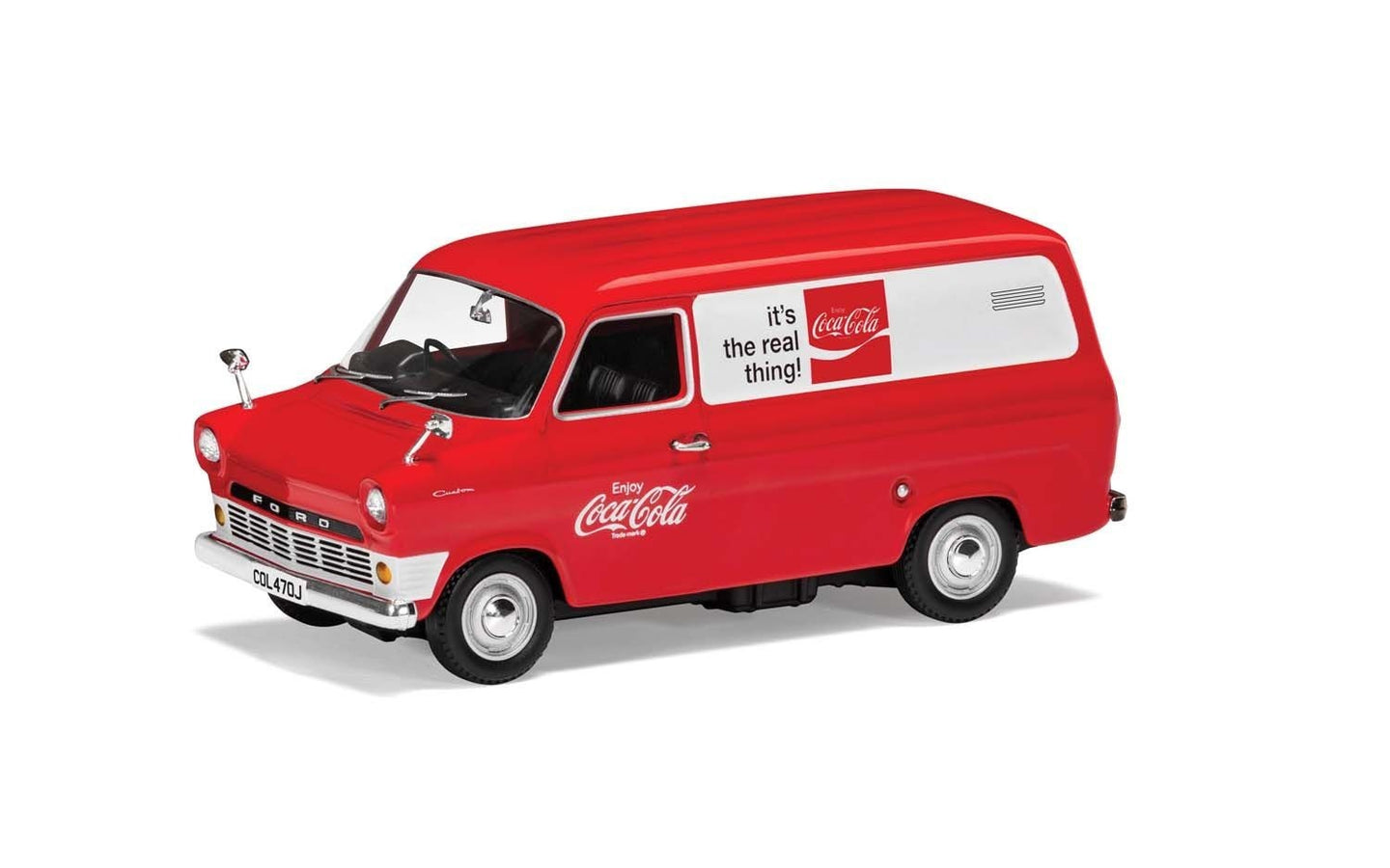 CORGI 1970'S FORD TRANSIT MK1, COCA-COLA