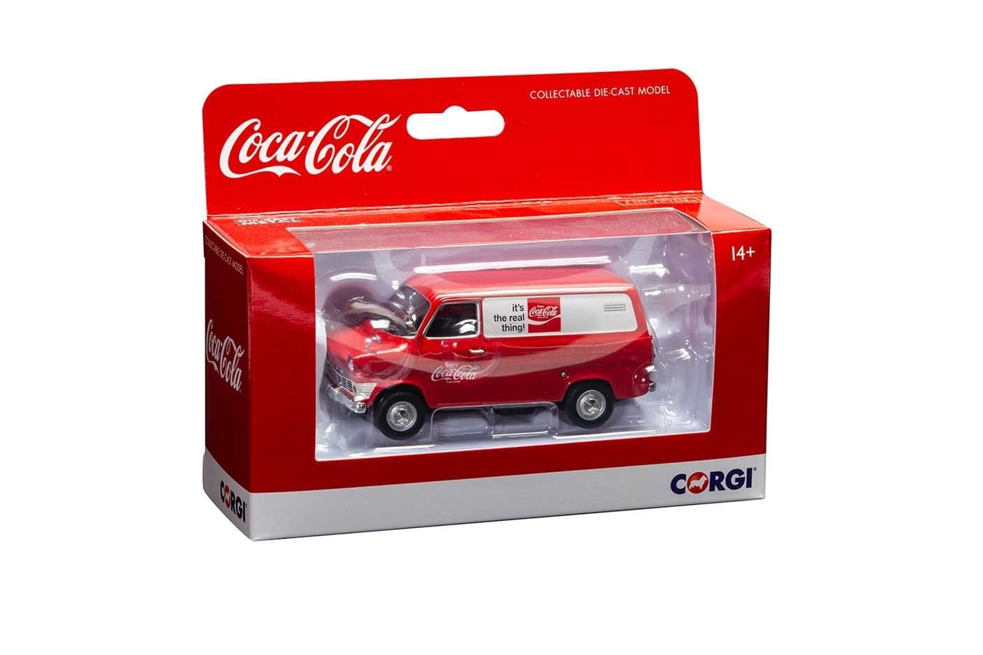 CORGI 1970'S FORD TRANSIT MK1, COCA-COLA