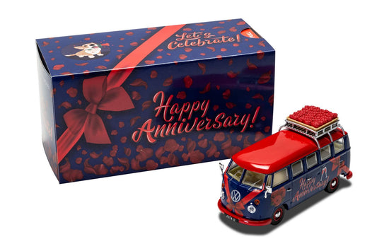 CORGI VOLKSWAGEN CAMPERVAN "HAPPY BIRTHDAY"