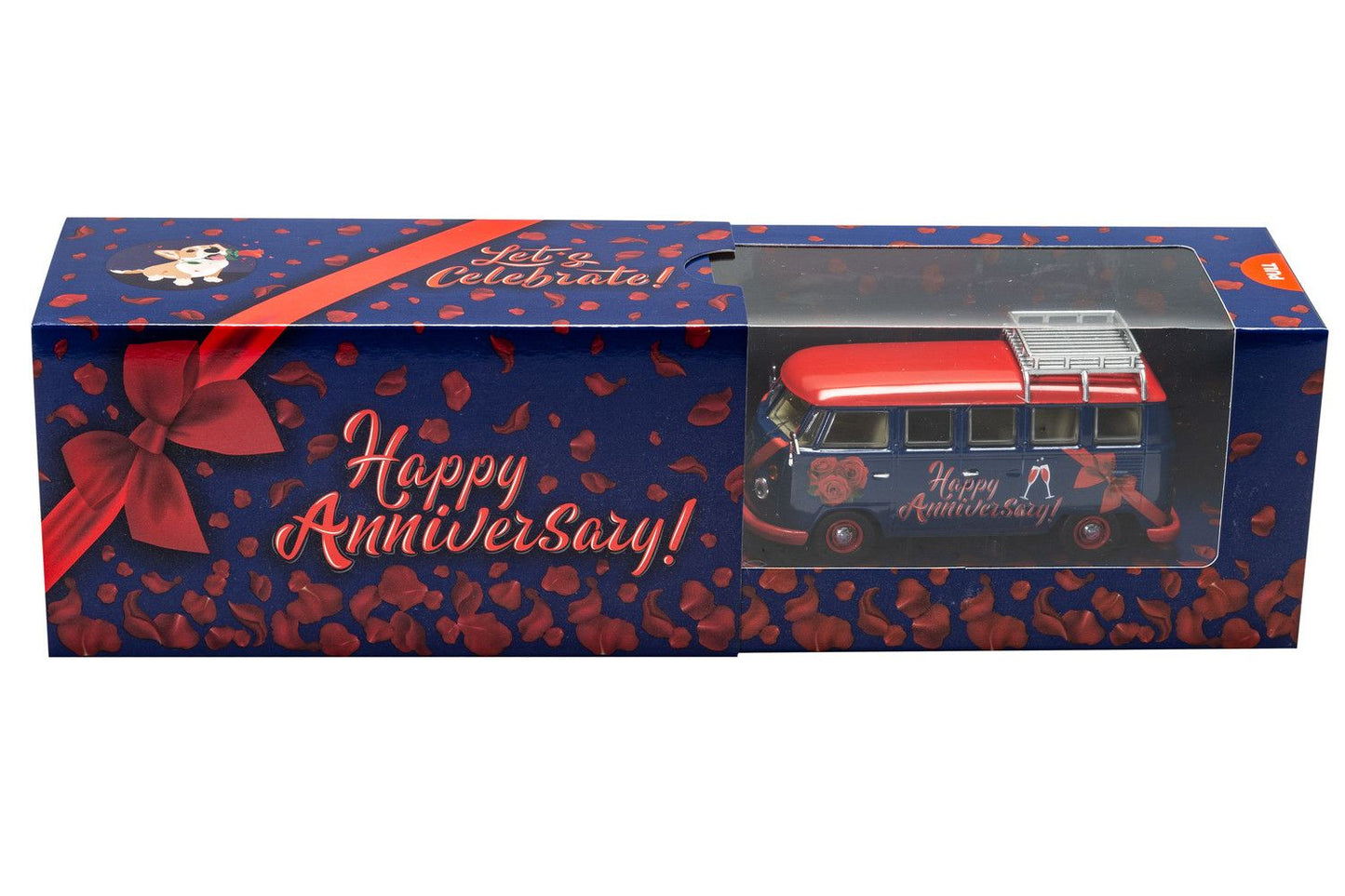 CORGI VOLKSWAGEN CAMPERVAN "HAPPY ANNIVERSARY"