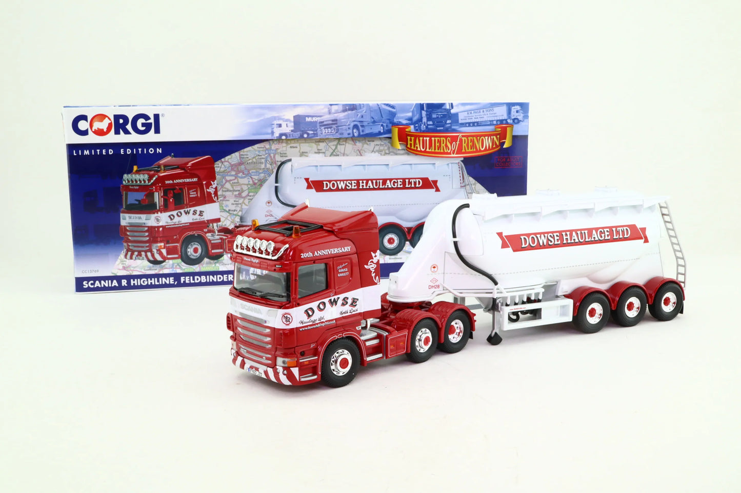 CORGI SCANIA R HIGHLINE FELDBINDER TANKER