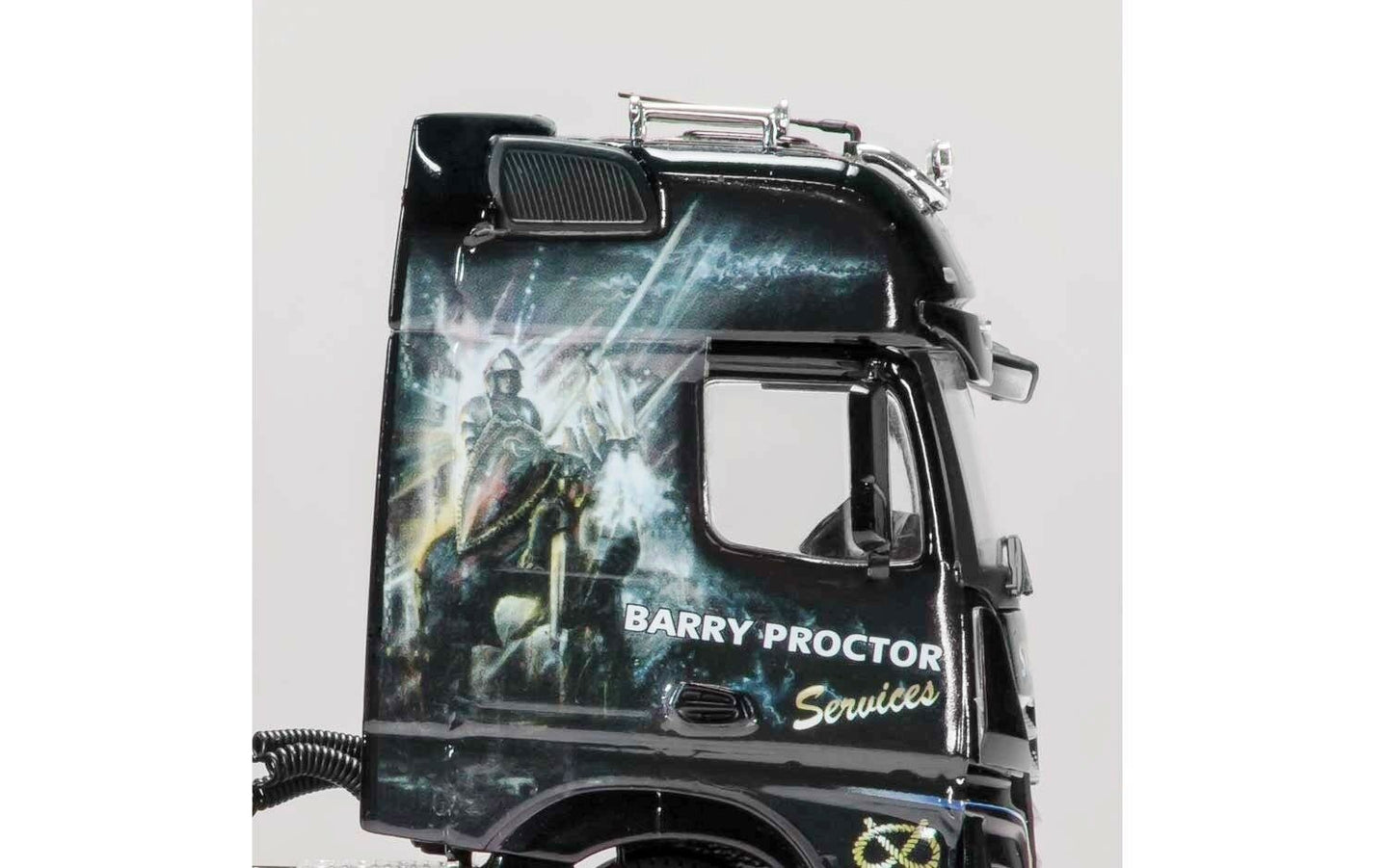 CORGI MERCEDES BENZ ACTROS MP4 CURTAINSIDER BARRY PROCTOR SVCS LTD