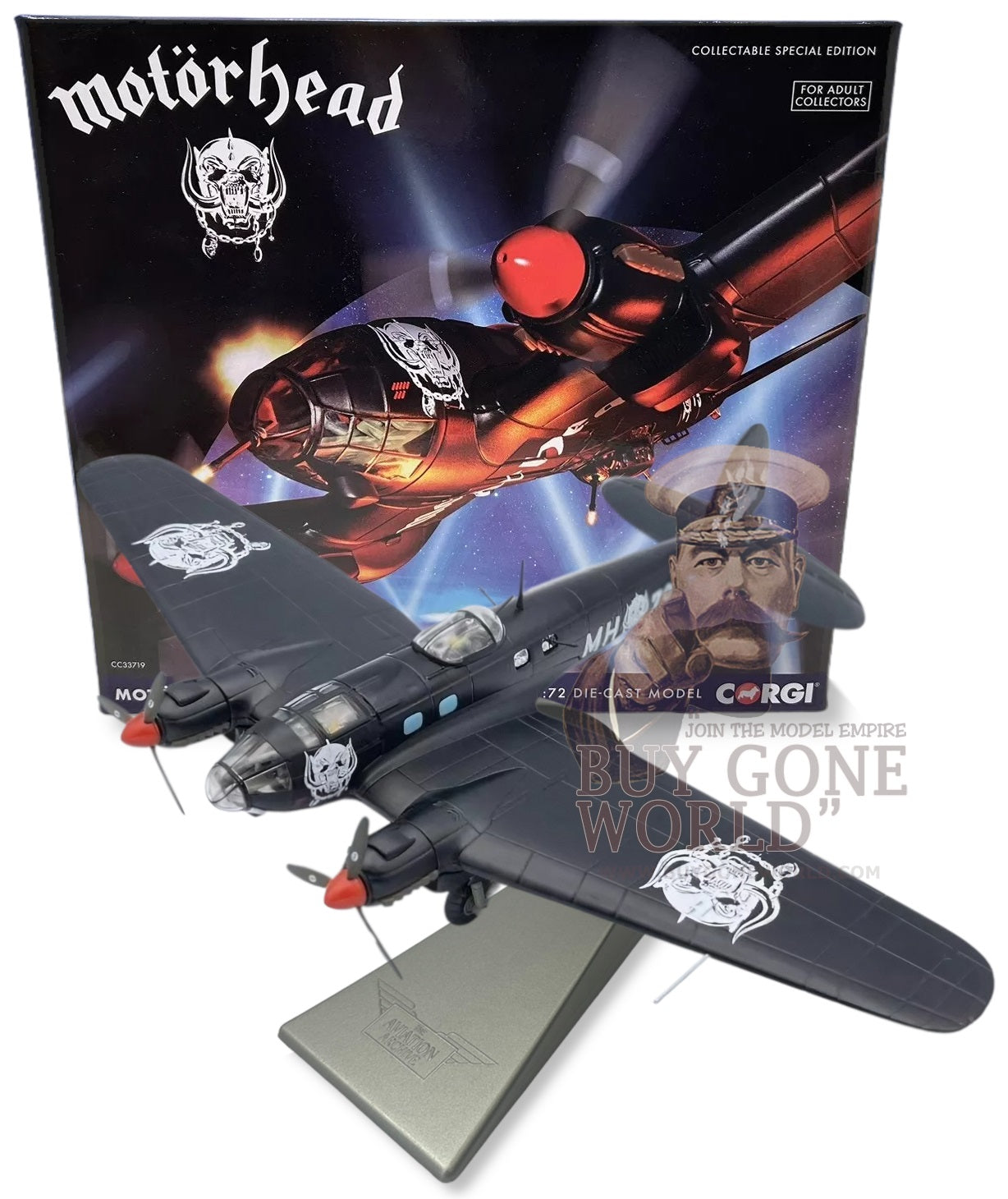 CORGI HE III BOMBER "MOTORHEAD" (FANTASY AIRCRAFT)