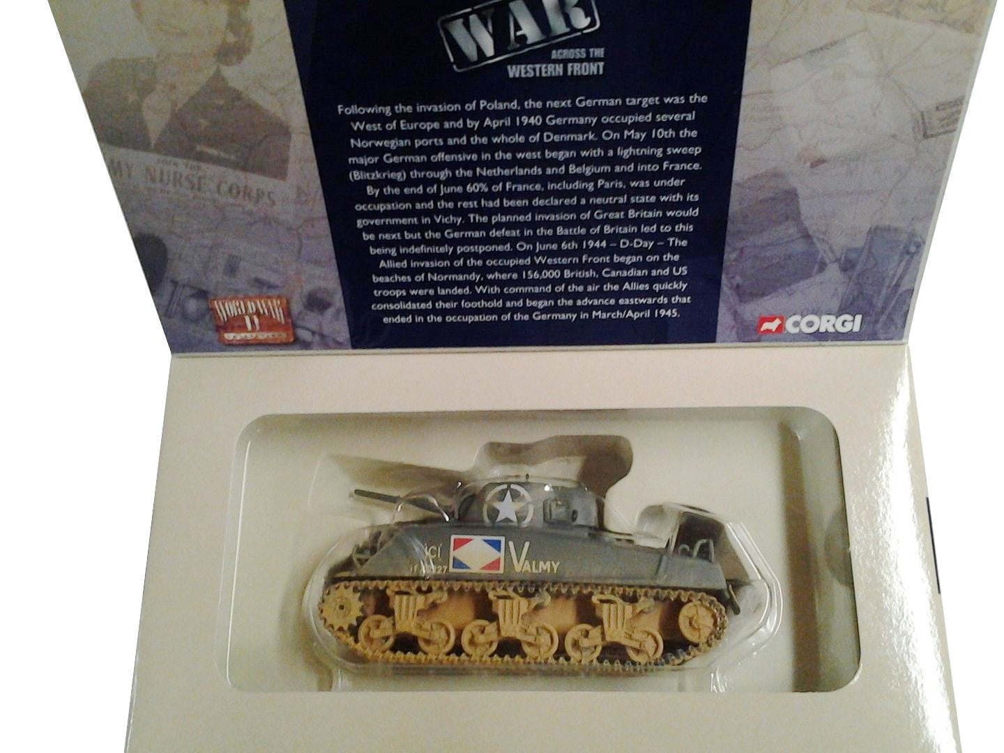 CORGI M4A2 SHERMAN FRENCH ARMY MARSEILLES 1944