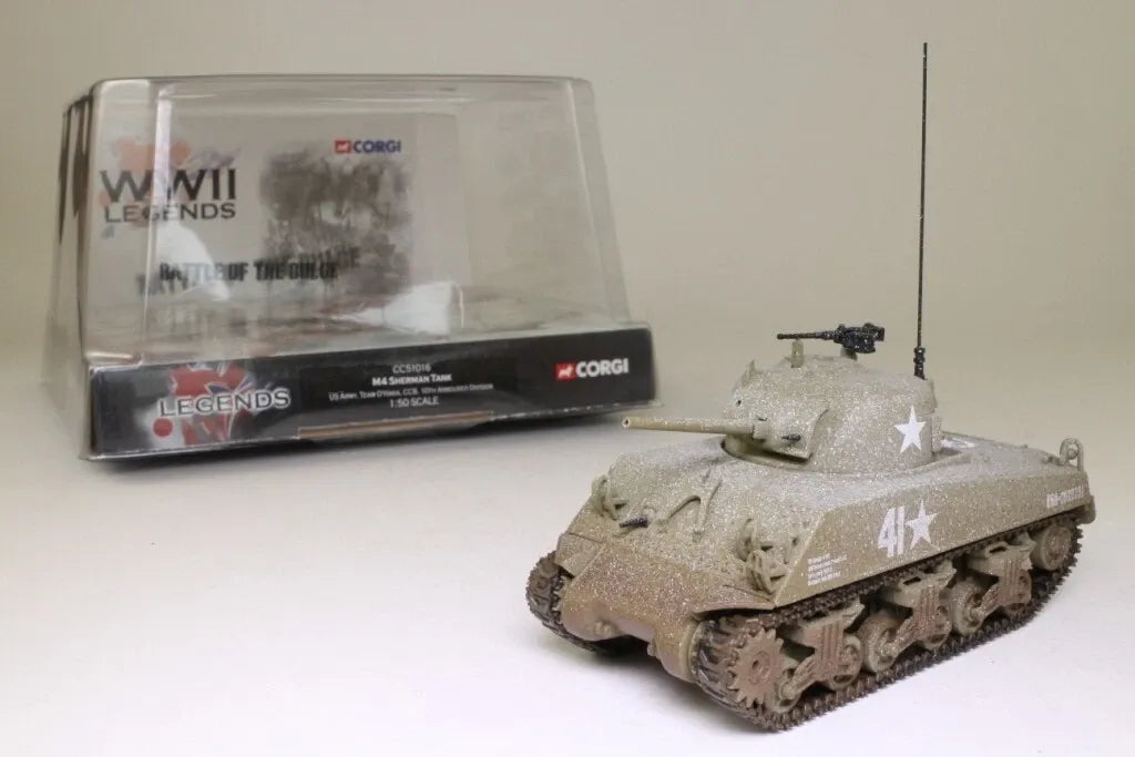 CORGI M4A2 SHERMAN TANK US ARMY TEAM O'HARA