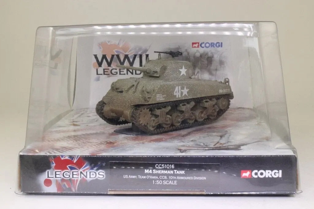 CORGI M4A2 SHERMAN TANK US ARMY TEAM O'HARA