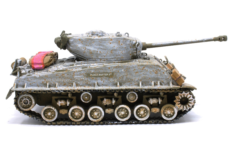 CORGI M4A3E8 SHERMAN "BLOCKBUSTER" US ARMY 3D COMPANY 1944