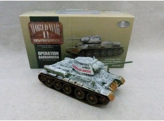 CORGI T-34 MODEL SOVIET ARMY 112TH TANK BRIGADE 1943