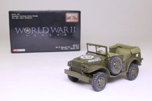 CORGI DODGE WC56 COMMAND CAR WWII US ARMY SICILY 1943