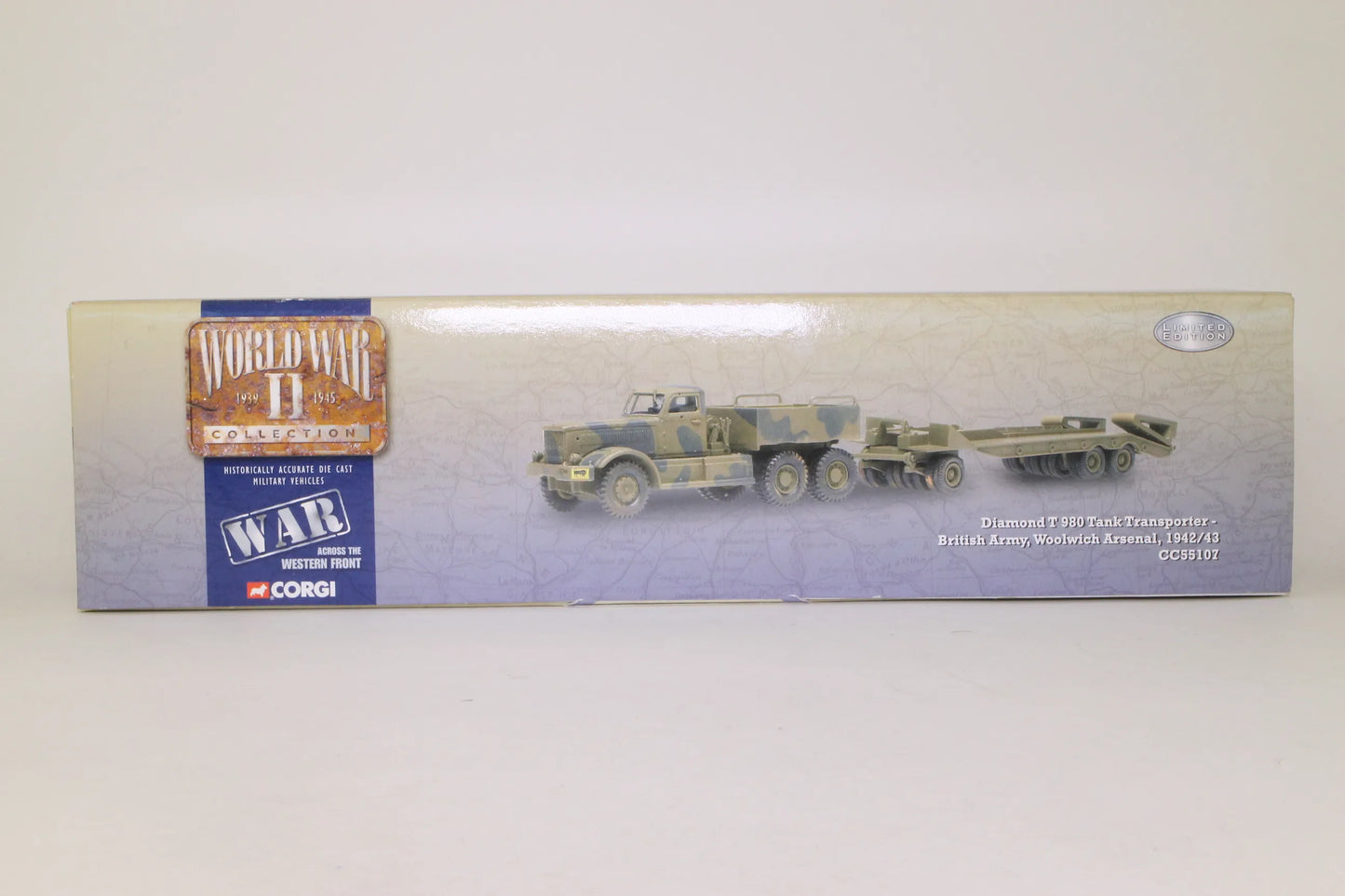 CORGI DIAMOND T 980 TANK TRANSPORTER 1942/43