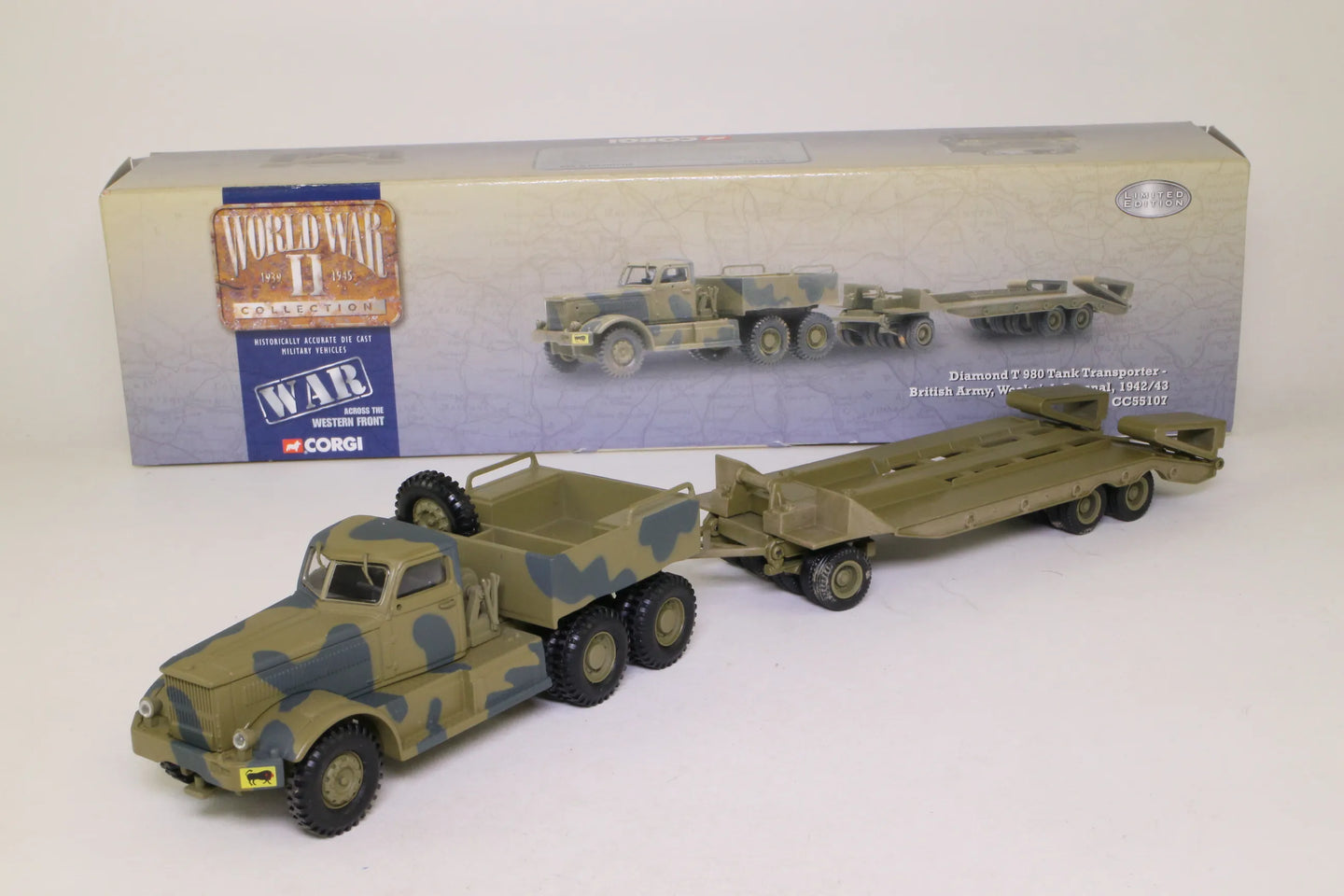 CORGI DIAMOND T 980 TANK TRANSPORTER 1942/43